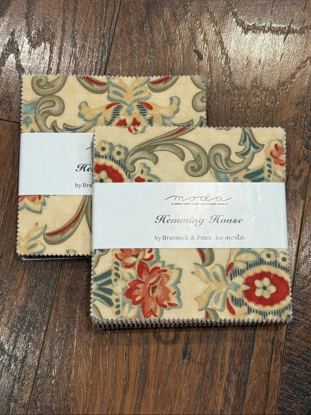 Moda Hemming House Floral Charm Squares